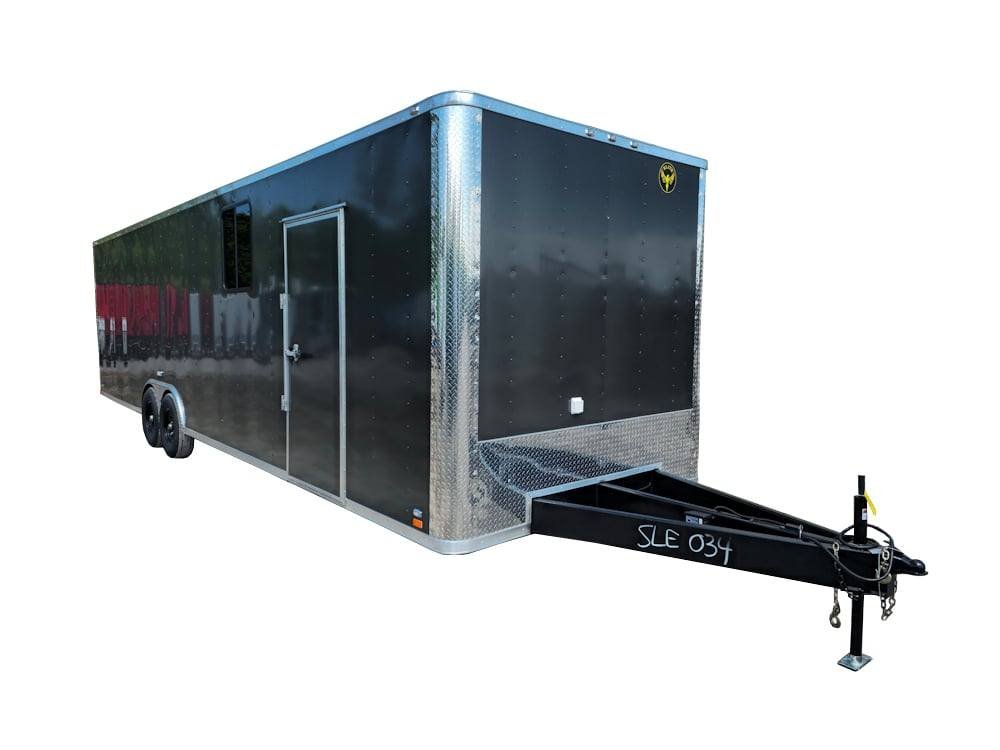 8.5' X 32' Custom Office Cargo Concession Trailer