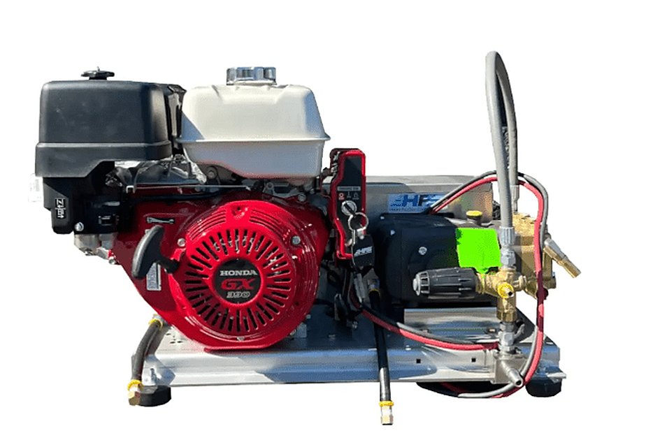BE 643HD-3-460 Hot Water Pressure Washer 3000 PSI 4.0 GPM Honda GX390 Engine