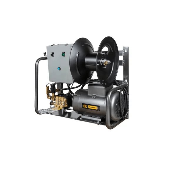 BE X-2775FW1A Electric Cold Water Pressure Washer 2700 PSI 4.0 GPM 7.5 HP Baldor Wall Mount