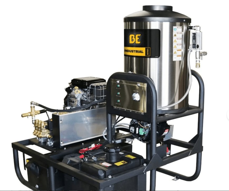 BE Z5535CPBDH Hot Water Pressure Washer 3500 PSI 5.2 GPM Honda GX630 Engine