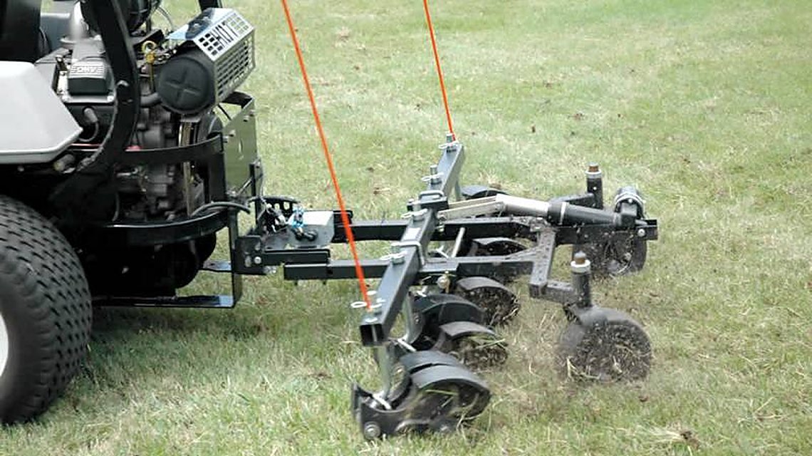 JRCO Aerator 60" Tow-Behind Hooker Mower Attachment 755JRCO