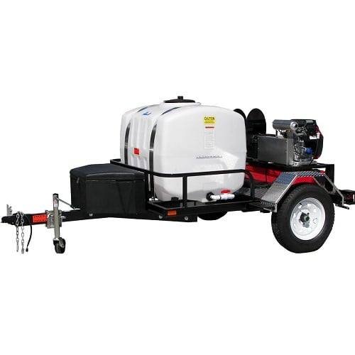 Pressure-Pro Gas Engine V-Belt Drive Trailer TRHDCV5535HG