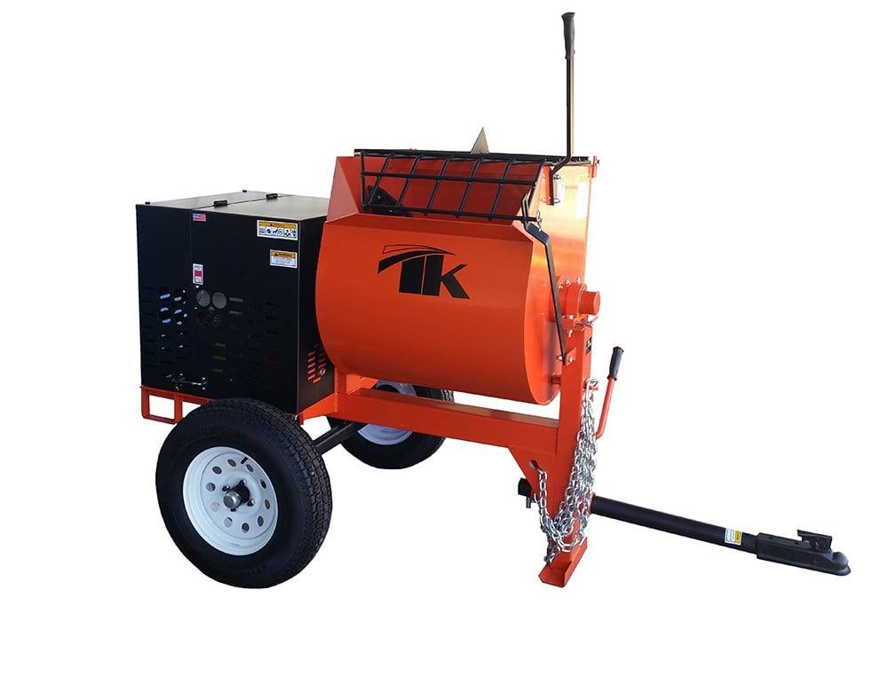 TK Equipment MM6-GH8 Mortar Mixer - 6 Cu. Ft - 8 HP Honda