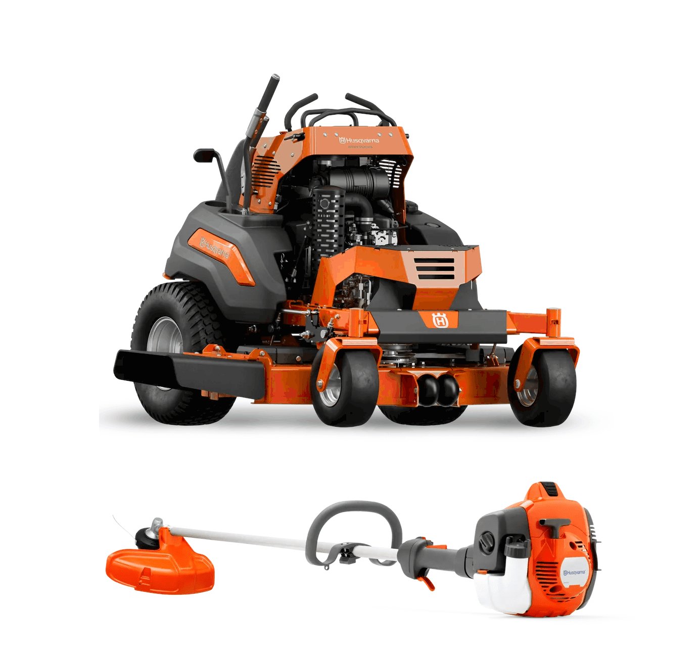 Husqvarna V554X Stand On Commercial Zero Turn Mower +Bonus 522L Trimmer
